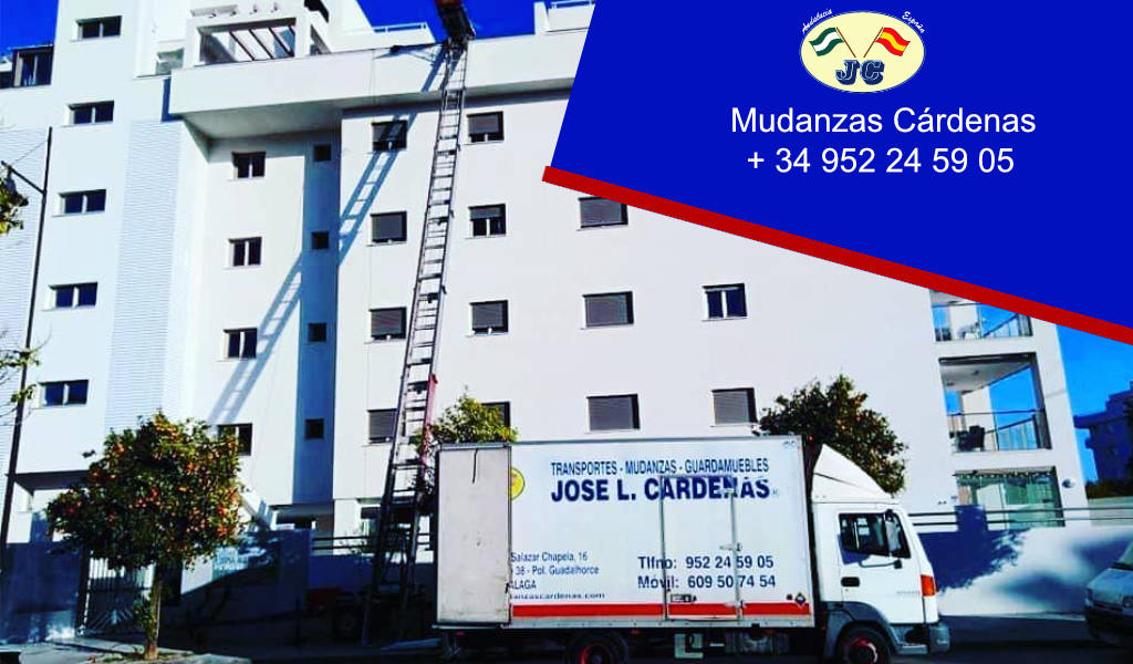 Elevador o grúa para realizar mudanzas (Servicios Málaga, Malaga capital, Toda las provincia nacional)
